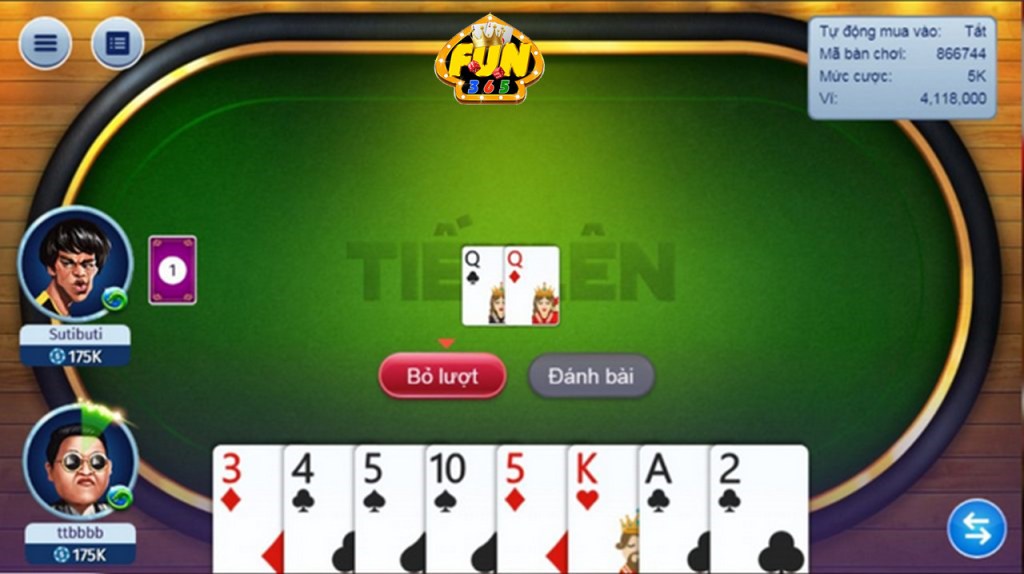Game tiến lên miền Nam đổi thưởng