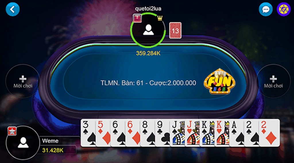 Tiến lên miền Nam đổi thưởng - game bài của những chàng trai thông tuệ